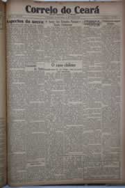 Página do jornal Correio do Ceará de junho de 1932