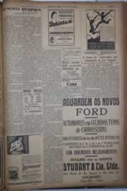 Página do jornal Correio do Ceará de junho de 1932