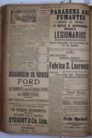 Página do jornal Correio do Ceará de junho de 1932