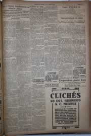 Página do jornal Correio do Ceará de junho de 1932