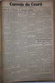Página do jornal Correio do Ceará de junho de 1932
