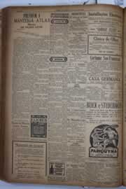 Página do jornal Correio do Ceará de junho de 1932