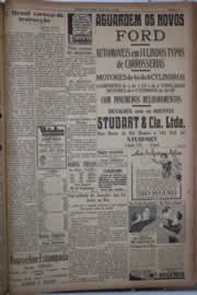Página do jornal Correio do Ceará de junho de 1932