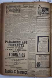 Página do jornal Correio do Ceará de junho de 1932