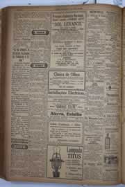 Página do jornal Correio do Ceará de junho de 1932