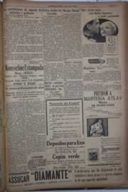 Página do jornal Correio do Ceará de junho de 1932