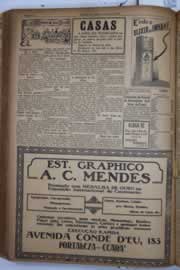 Página do jornal Correio do Ceará de junho de 1932