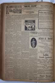 Página do jornal Correio do Ceará de junho de 1932