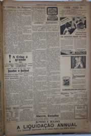 Página do jornal Correio do Ceará de junho de 1932