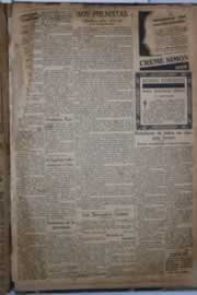 Página do jornal Correio do Ceará de junho de 1932