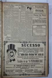 Página do jornal Correio do Ceará de janeiro de 1933