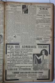 Página do jornal Correio do Ceará de janeiro de 1933