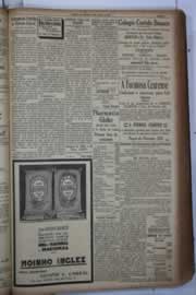 Página do jornal Correio do Ceará de janeiro de 1933