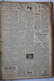 Página do jornal Correio do Ceará de fevereiro de 1933