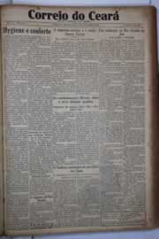 Página do jornal Correio do Ceará de fevereiro de 1933