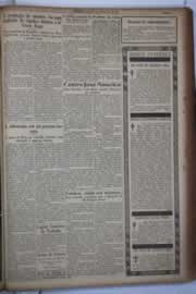 Página do jornal Correio do Ceará de fevereiro de 1933