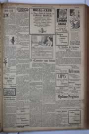 Página do jornal Correio do Ceará de fevereiro de 1933