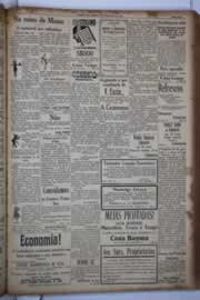 Página do jornal Correio do Ceará de fevereiro de 1933