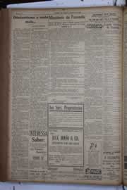 Página do jornal Correio do Ceará de março de 1933