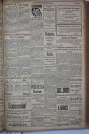 Página do jornal Correio do Ceará de março de 1933