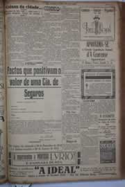 Página do jornal Correio do Ceará de março de 1933