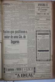 Página do jornal Correio do Ceará de março de 1933