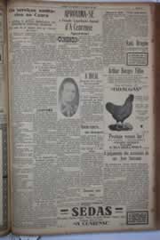 Página do jornal Correio do Ceará de março de 1933