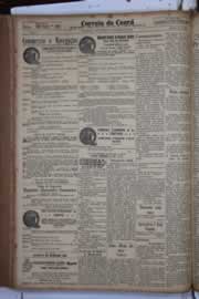 Página do jornal Correio do Ceará de março de 1933