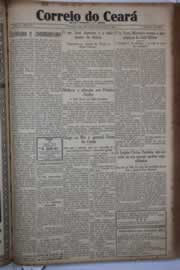 Página do jornal Correio do Ceará de março de 1933