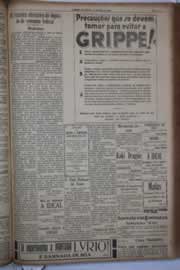 Página do jornal Correio do Ceará de março de 1933