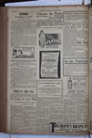 Página do jornal Correio do Ceará de março de 1933
