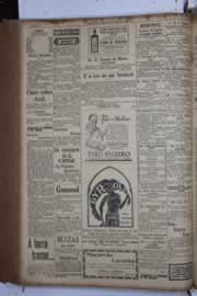 Página do jornal Correio do Ceará de março de 1933