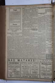 Página do jornal Correio do Ceará de março de 1933