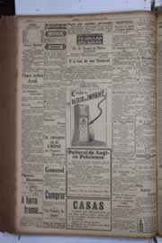 Página do jornal Correio do Ceará de março de 1933