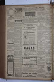 Página do jornal Correio do Ceará de abril de 1933