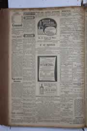 Página do jornal Correio do Ceará de abril de 1933