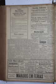 Página do jornal Correio do Ceará de abril de 1933