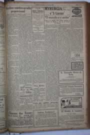 Página do jornal Correio do Ceará de abril de 1933