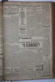 Página do jornal Correio do Ceará de abril de 1933