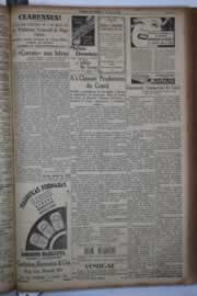 Página do jornal Correio do Ceará de abril de 1933