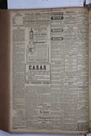 Página do jornal Correio do Ceará de abril de 1933