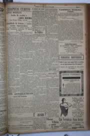Página do jornal Correio do Ceará de abril de 1933