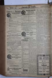 Página do jornal Correio do Ceará de abril de 1933