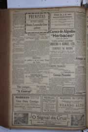Página do jornal Correio do Ceará de abril de 1933