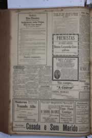 Página do jornal Correio do Ceará de maio de 1933
