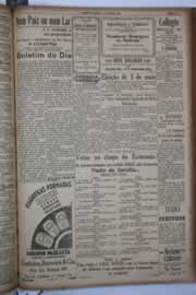 Página do jornal Correio do Ceará de maio de 1933