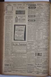 Página do jornal Correio do Ceará de maio de 1933