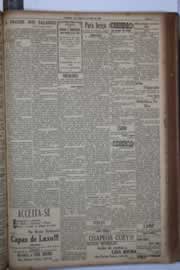 Página do jornal Correio do Ceará de maio de 1933