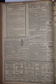 Página do jornal Correio do Ceará de maio de 1933