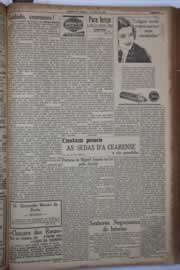 Página do jornal Correio do Ceará de maio de 1933